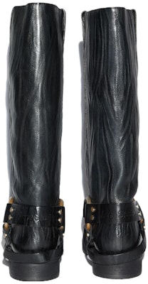 (Women) Acne Studios Leather Square Toe High Boot 'Black' AD0663AA2 Shop (Women) Acne Studios Leather Square Toe High Boot 'Black' AD0663AA2