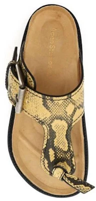 (W) Acne Studios Ledersandale ''Khaki Schlangenprint'' 221895-BPG Details for (W) Acne Studios Ledersandale ''Khaki Schlangenprint'' 221895-BPG