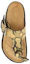 Details for (W) Acne Studios Ledersandale ''Khaki Schlangenprint'' 221895-BPG
