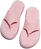 (W) Acne Studios Selipar Kulit Toe-Post 'Pink' AD0516-AD1 Lookbook (W) Acne Studios Selipar Kulit Toe-Post 'Pink' AD0516-AD1