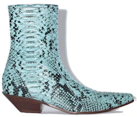 (Women) Acne Studios Leather Zip Chunky Heel Boot 'Light Blue' AD0520-228 Order (Women) Acne Studios Leather Zip Chunky Heel Boot 'Light Blue' AD0520-228
