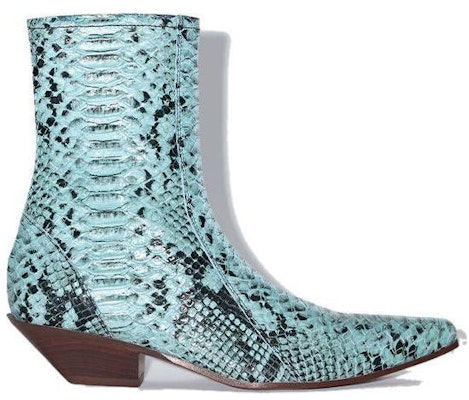 (Women) Acne Studios Leather Zip Chunky Heel Boot 'Light Blue' AD0520-228 Order (Women) Acne Studios Leather Zip Chunky Heel Boot 'Light Blue' AD0520-228
