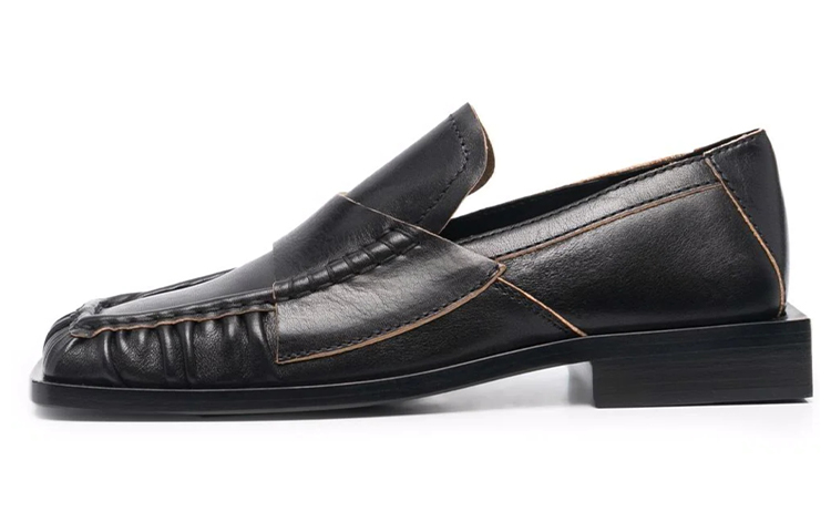 (W) Acne Studios Loafer 'Black Square Toe'