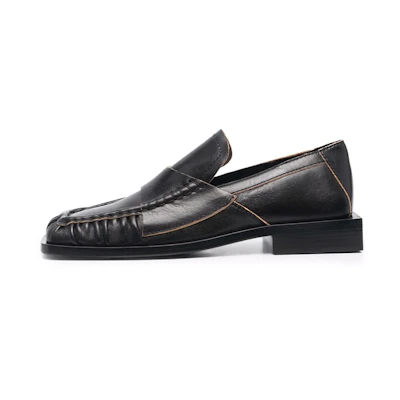 (W) Acne Studios Loafer 'Black Square Toe'