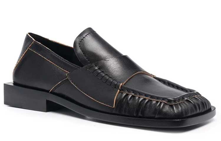(W) Acne Studios Loafer 'Black Square Toe' 圖 2