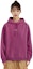 Shop (Women) Acne Studios Logo Hoodie Purple Pink AI0070-ACY