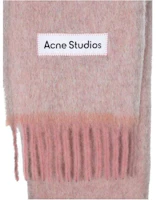 Lookbook (W) Acne Studios 粉色標誌字母羊毛圍巾 CA0290416