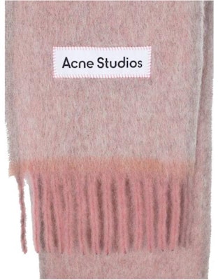 (W) Acne Studios 字母标志粉色羊毛围巾 CA0290416 Lookbook (W) Acne Studios 字母标志粉色羊毛围巾 CA0290416