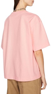 (W) Acne Studios 寬鬆羅紋落肩圓領短袖T恤 女款 淺粉色 SS24 AL0381-418 Shop (W) Acne Studios 寬鬆羅紋落肩圓領短袖T恤 女款 淺粉色 SS24 AL0381-418