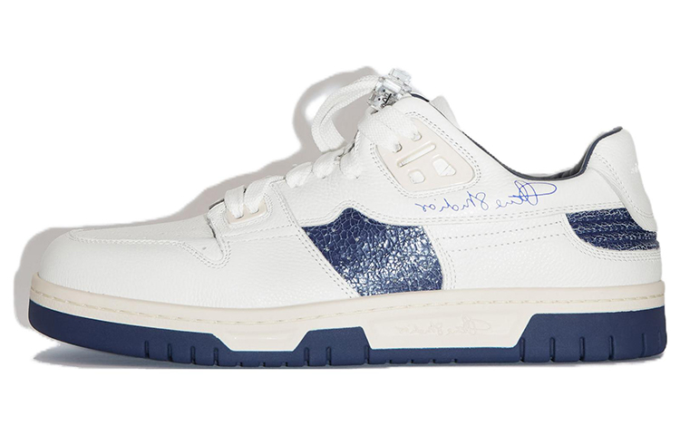 (Women) Acne Studios Low-Top Lace-Up Sneaker 'Blue and White' AD0458-AMC