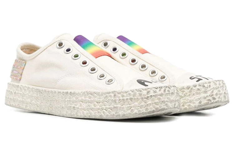 Order (W) Acne Studios 低帮标志'米色磨损' AD0496-CGG