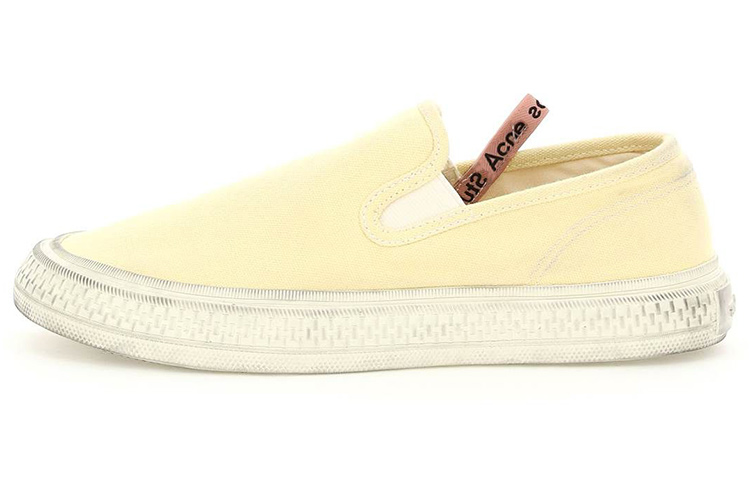 Buy Acne Studios 低幫運動鞋 女款 黃色