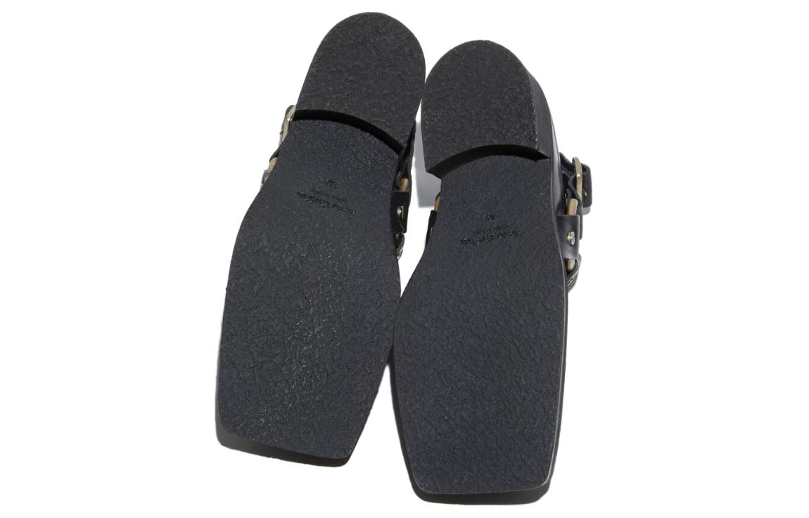 Purchase Acne Studios 皮革休閒時尚休閒單鞋 2公分 女款 黑色