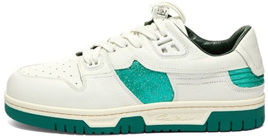 (Women) Acne Studios Low Top 'White Green' AD0458-AET (Women) Acne Studios Low Top 'White Green' AD0458-AET