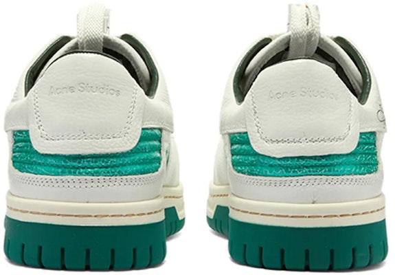 (Women) Acne Studios Low Top 'White Green' AD0458-AET Shop (Women) Acne Studios Low Top 'White Green' AD0458-AET