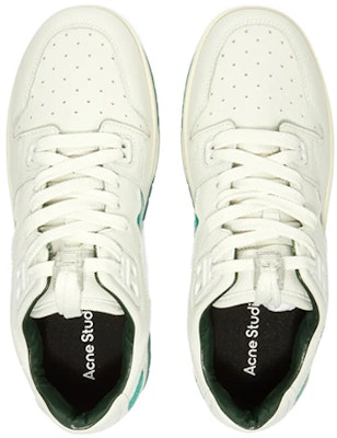 (Women) Acne Studios Low Top 'White Green' AD0458-AET Purchase (Women) Acne Studios Low Top 'White Green' AD0458-AET