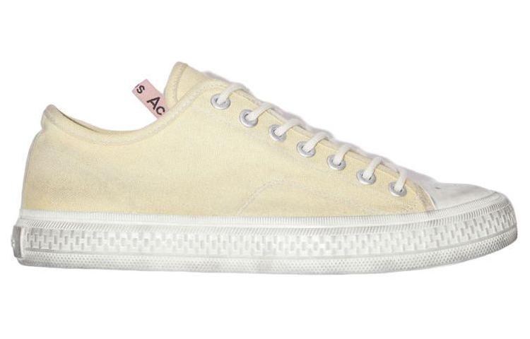 (W) Acne Studios Low Top Lace-Up 'Fashion Yellow Distressed' 圖 2
