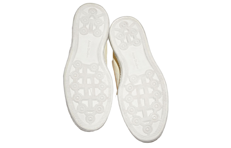 (W) Acne Studios Low Top Lace-Up 'Fashion Yellow Distressed' 圖 4