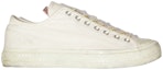 Order (W) Acne Studios Sepatu Sneaker Rendah 'Beige Distressed' AD0347-CGG