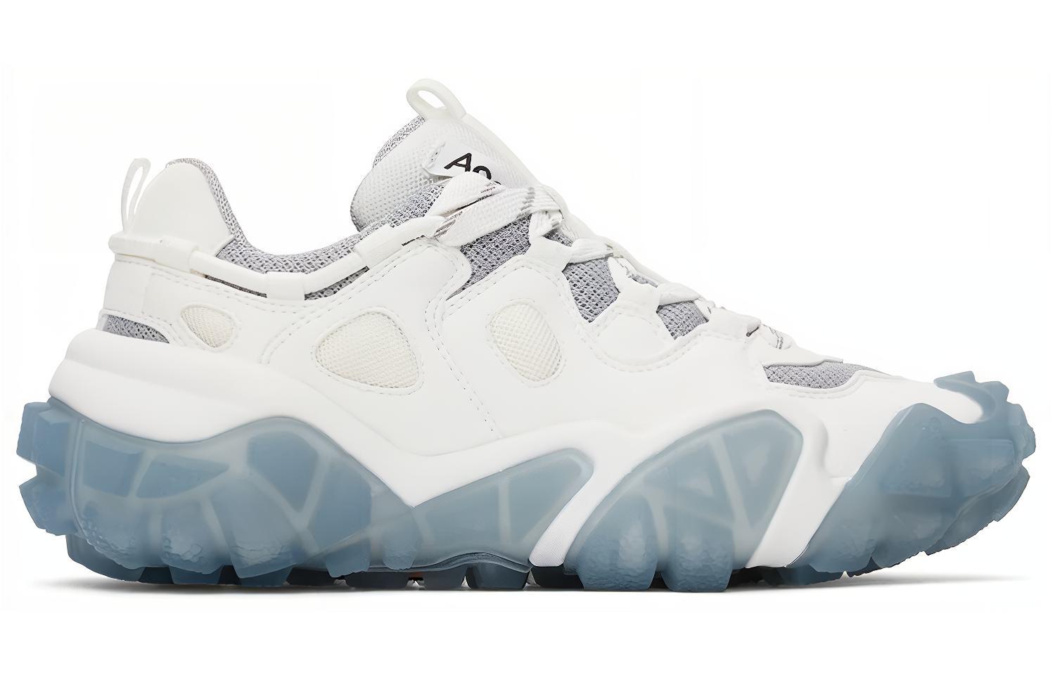 (W) Acne Studios Low Top Sneaker 'White Blue' 圖 2