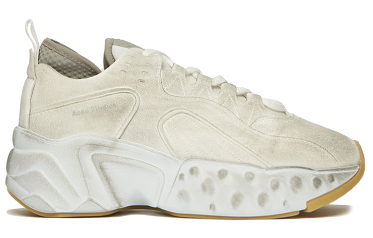 Order (W) Acne Studios Manhattan Tumbled 'Beige' Kasut Beige AD0059-100