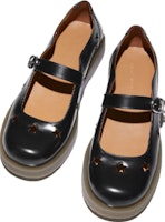 (W) Acne Studios Mary Jane Flats 'Negro' AD0573-DBB Shop (W) Acne Studios Mary Jane Flats 'Negro' AD0573-DBB