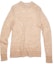 Buy (W) Acne Studios Mohair Knit Crewneck Sweater Beige Lelaki/Wanita. A60285-COW