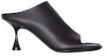 Order (W) Acne Studios 黑色羊皮露趾高跟鞋 AD0427-900