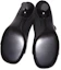 Shop (W) Acne Studios 黑色羊皮露趾高跟鞋 AD0427-900