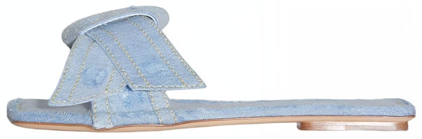 (Women) Acne Studios Open Toe Cross Strap Slide 'Light Blue' AD0602-228 (Women) Acne Studios Open Toe Cross Strap Slide 'Light Blue' AD0602-228