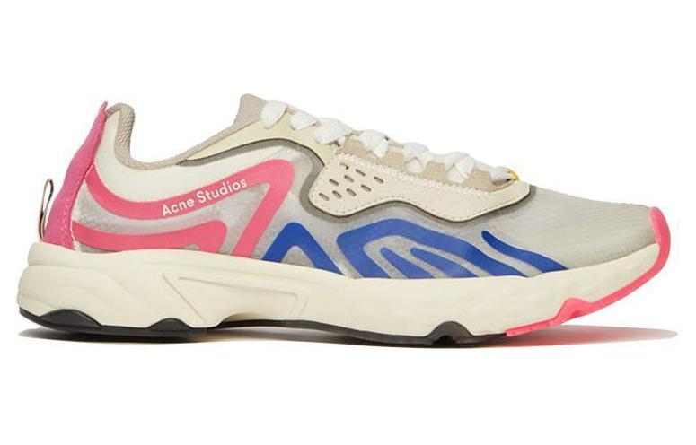 (W) Acne Studios Outdoor Sneaker 'Fluorescent Trim - White Blue Pink' 圖 2