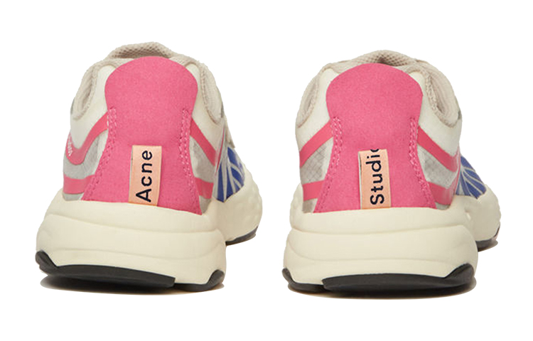 (W) Acne Studios Outdoor Sneaker 'Fluorescent Trim - White Blue Pink' 圖 4
