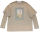 Order (Women) Acne Studios Oversized Layered Print Crewneck Dropped Shoulder Tee Mud FW23 Women AL0379-DLD
