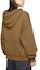 Shop (Women) Acne Studios Oversized Vintage Hoodie Brown Mud Color. AI0156-DLD