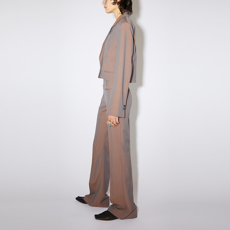 Purchase (W) Acne Studios 简约中腰弹力西裤 AK0389-AI8