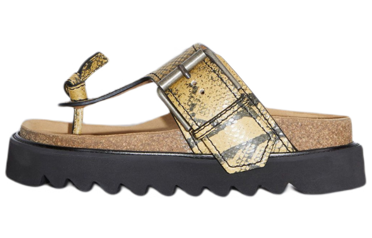 (W) Acne Studios Platform Sandals 'Beige'