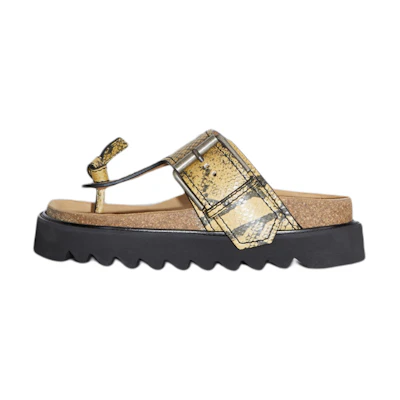 (W) Acne Studios Platform Sandals 'Beige'