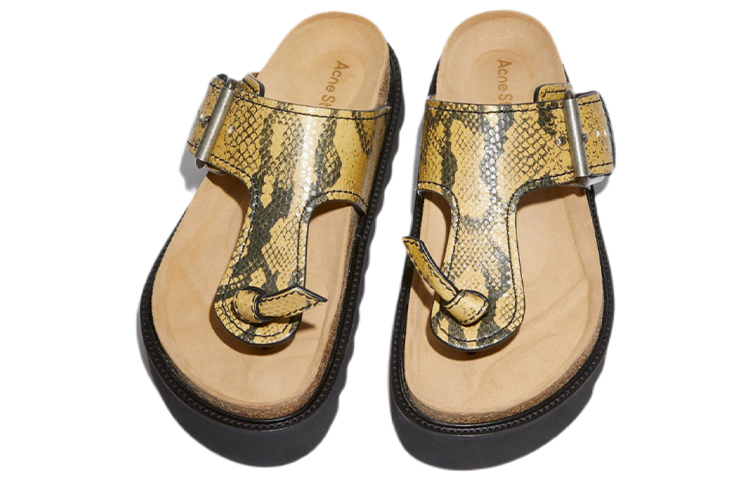 (W) Acne Studios Platform Sandals 'Beige' 圖 2