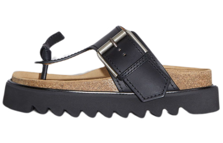 (W) Acne Studios Platform Sandals 'Black'