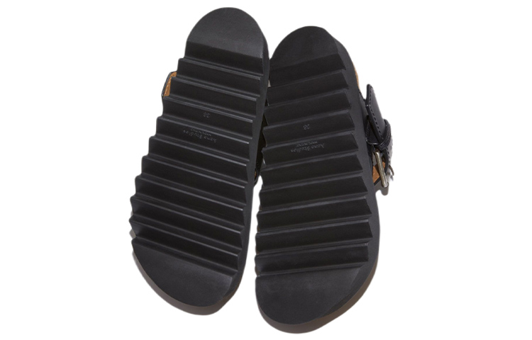 (W) Acne Studios Platform Sandals 'Black' 圖 5