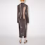 Shop (Women) Acne Studios Slim Fit Long Sleeve Single-Breasted Jacket AH0259-AIP