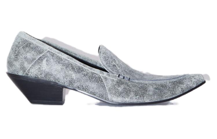 Order Acne Studios 皮革 時尚套腳 女士休閒單鞋 女款 黑米