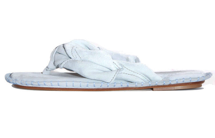 Buy (W) アクネ スリッポンローファー ブルー AD0392-228