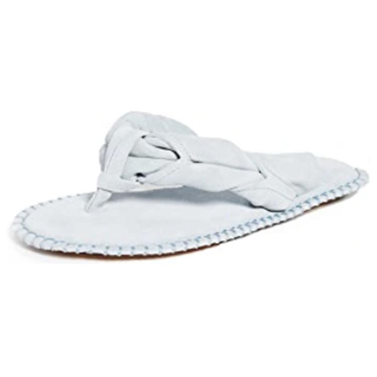 Lookbook (W) アクネ スリッポンローファー ブルー AD0392-228