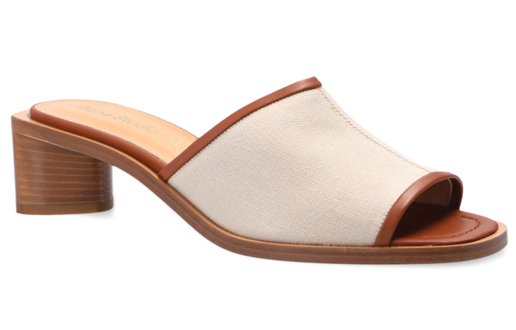 Lookbook (Women) Acne Studios Slip-On Sandal 'Beige' AD0360-BUI