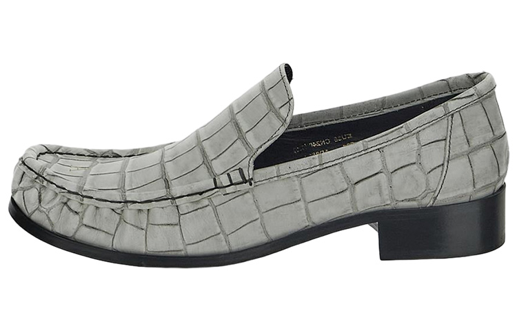 (W) Acne Studios Slip-On Sneaker 'Grey Leather'