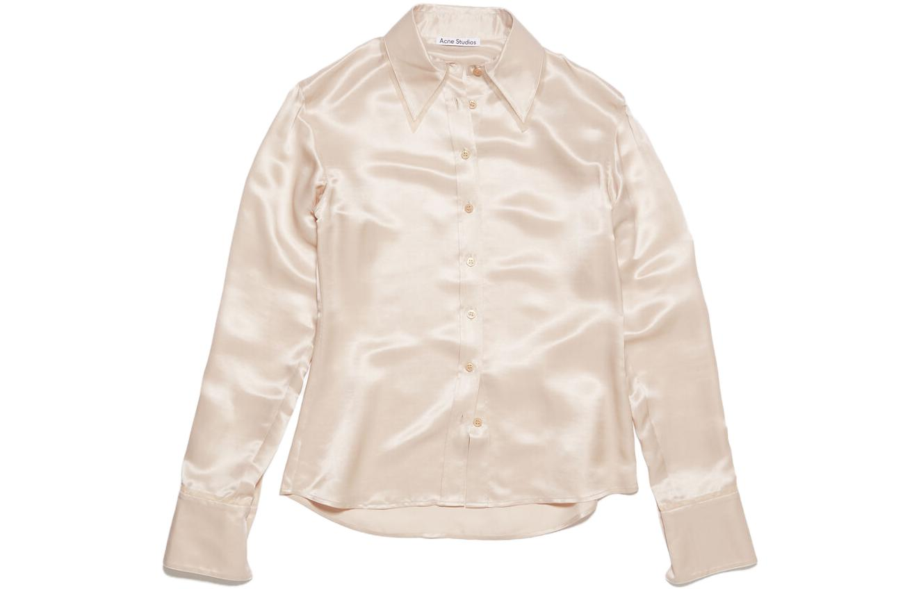 Order (W) Acne Studios 純白長袖襯衫 AC0596-COW