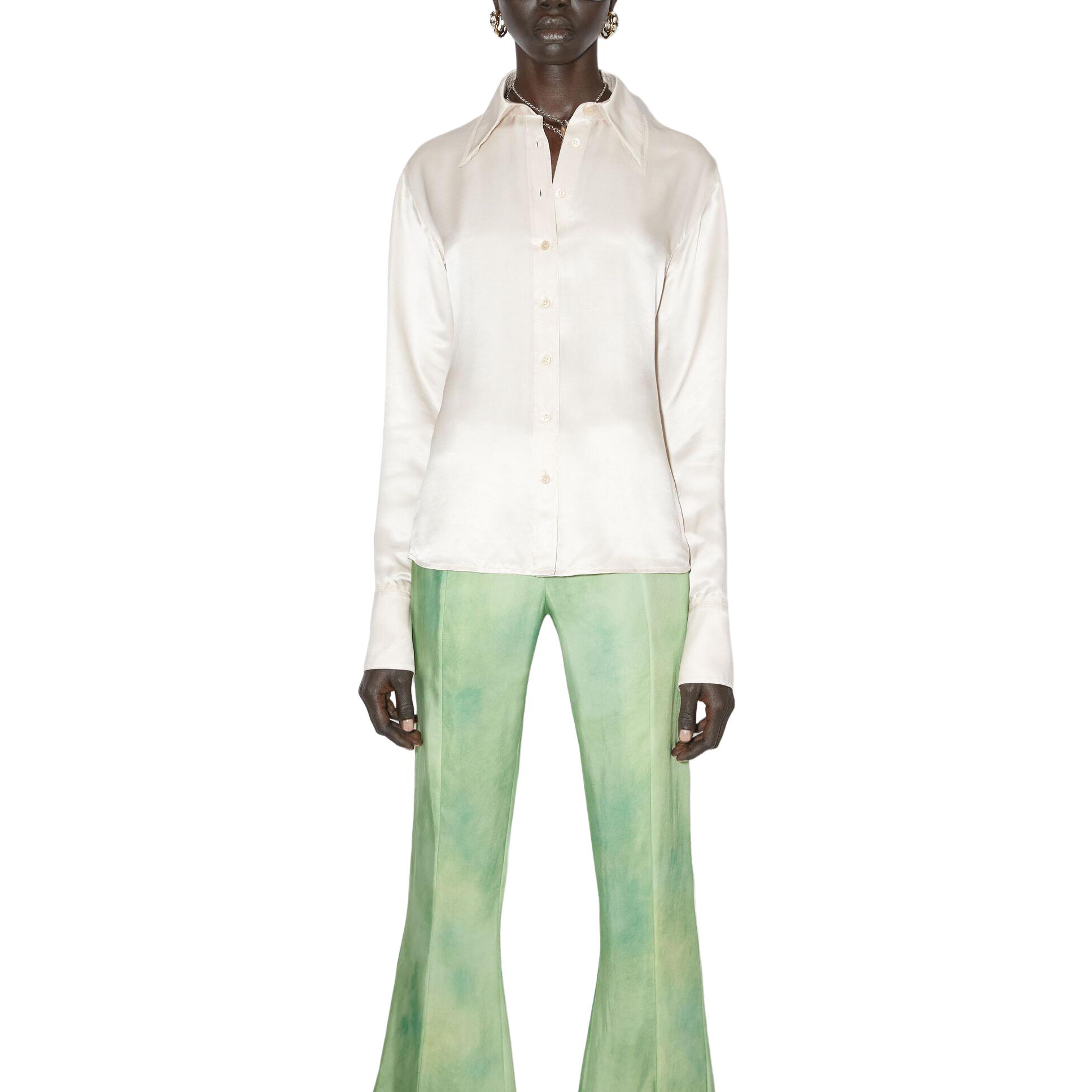 Lookbook (W) Acne Studios 純白長袖襯衫 AC0596-COW