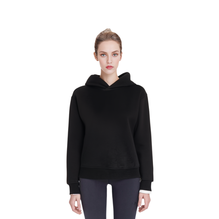Purchase (W) Acne Studios SS21 Hoodie Oversized Hitam untuk Wanita AI0080-900