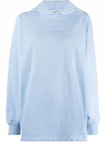 Order (Women) Acne Studios SS21 Pullover Sweatshirt Light Blue Front Logo AI0083-AAS